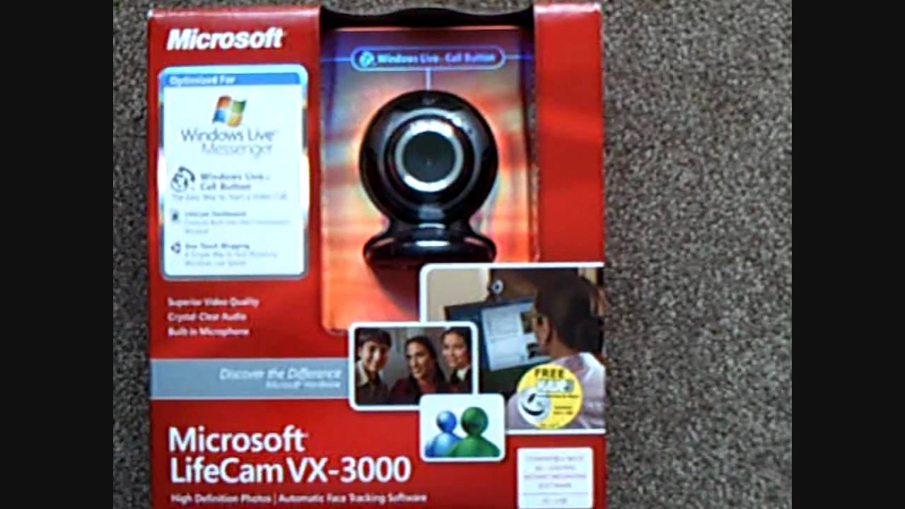 driver lifecam vx 3000 windows 10