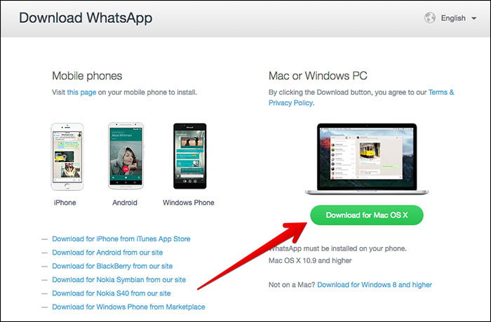 Download Whatsapp For Mac Or Windows Pc
